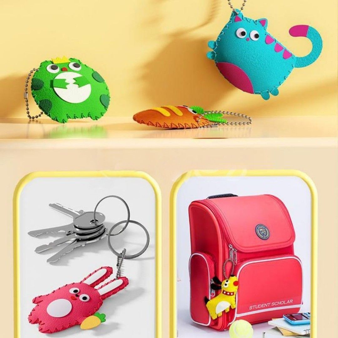 Kit de Costura Infantil – Crie Seus Próprios Bichinhos