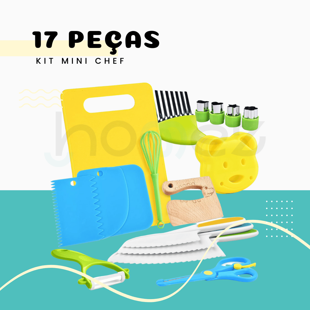 Kit Mini Chef - 17 Peças