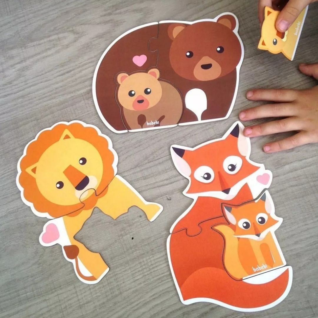 Quebra-Cabeça Educativo Bichinhos