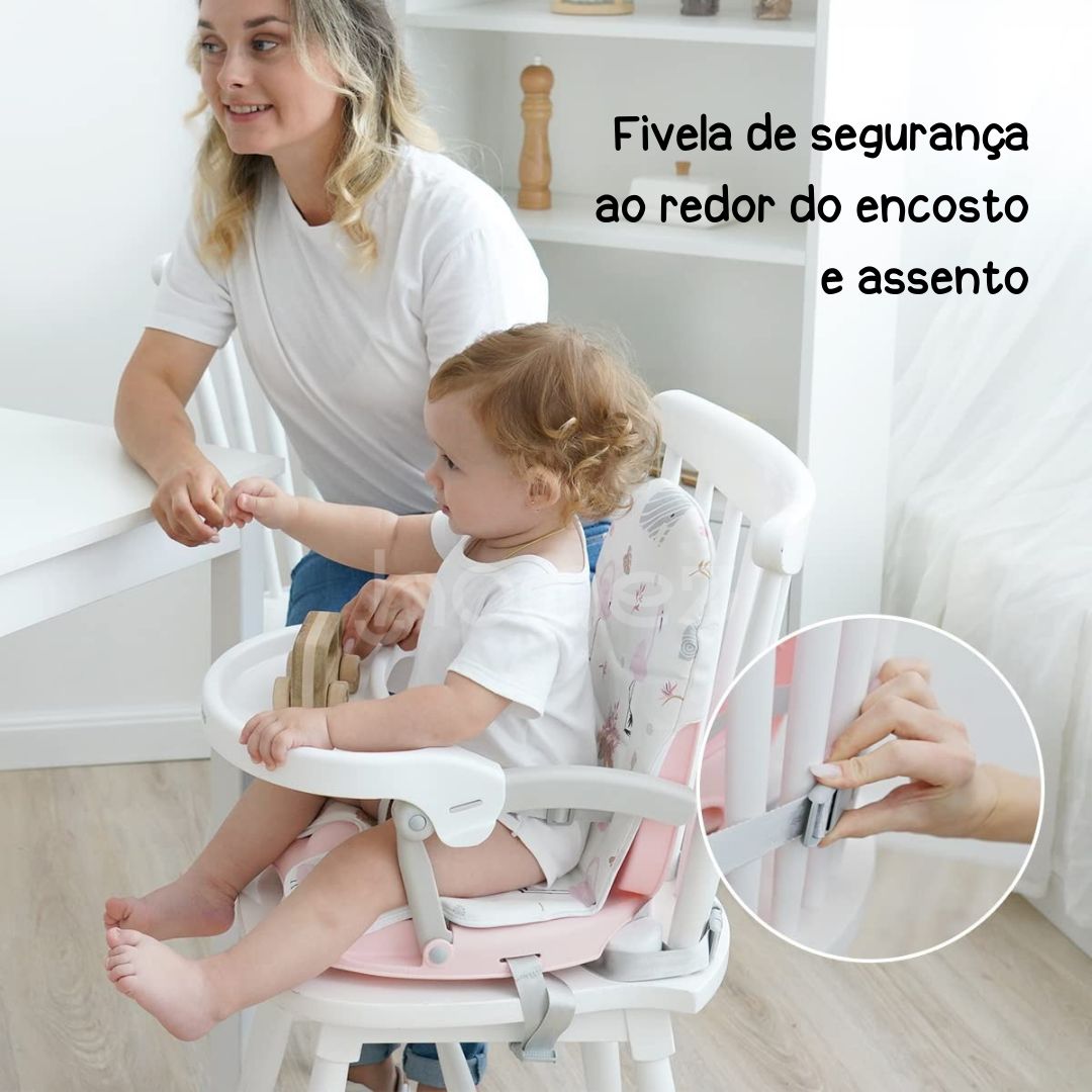 Cadeira de Alimentação Ajustável e Portátil