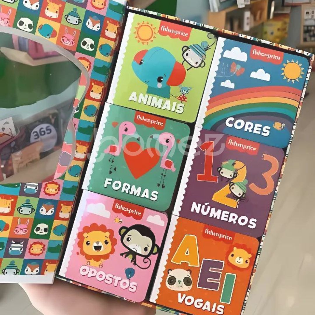 Fisher Price Box 6 livrinhos - Conceitos Básicos