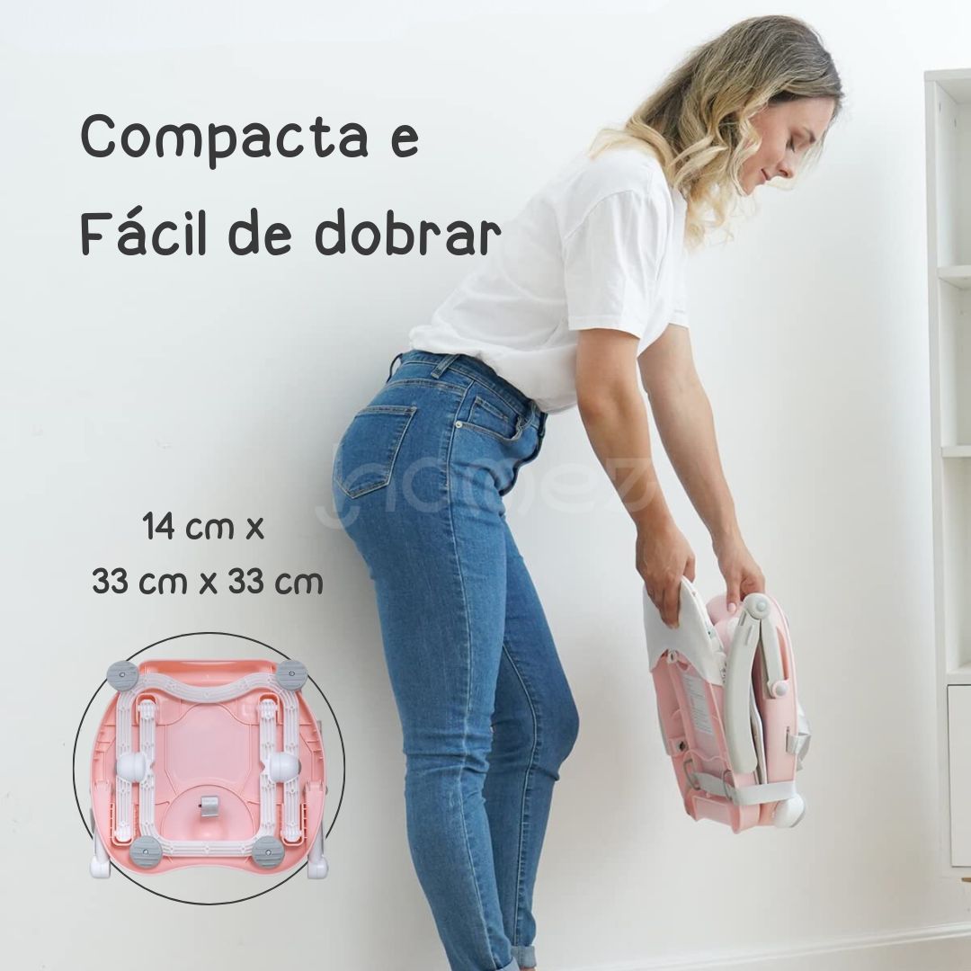 Cadeira de Alimentação Ajustável e Portátil