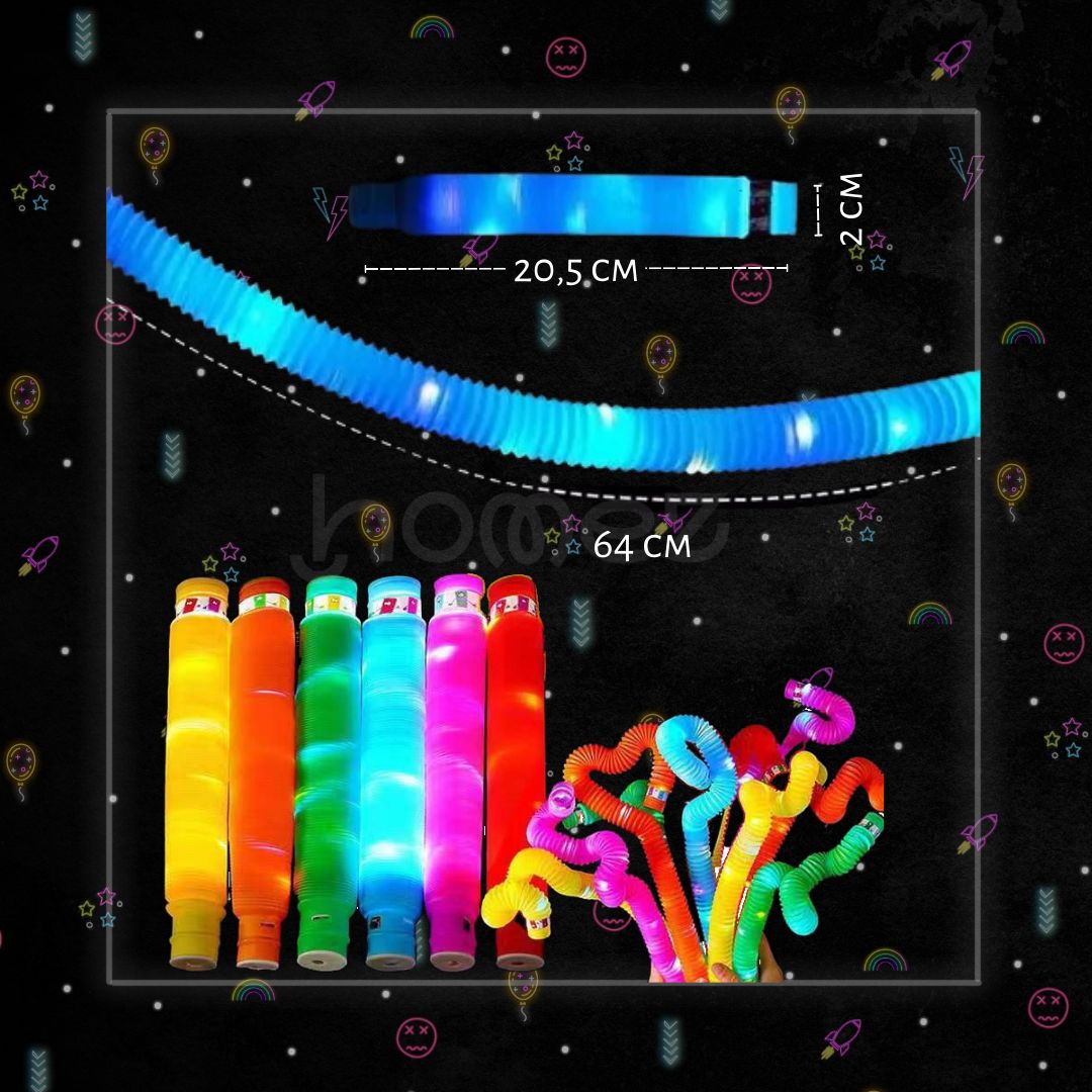 Kit - 6 Pop Tubes LED