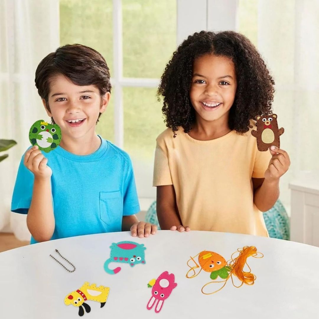 Kit de Costura Infantil – Crie Seus Próprios Bichinhos