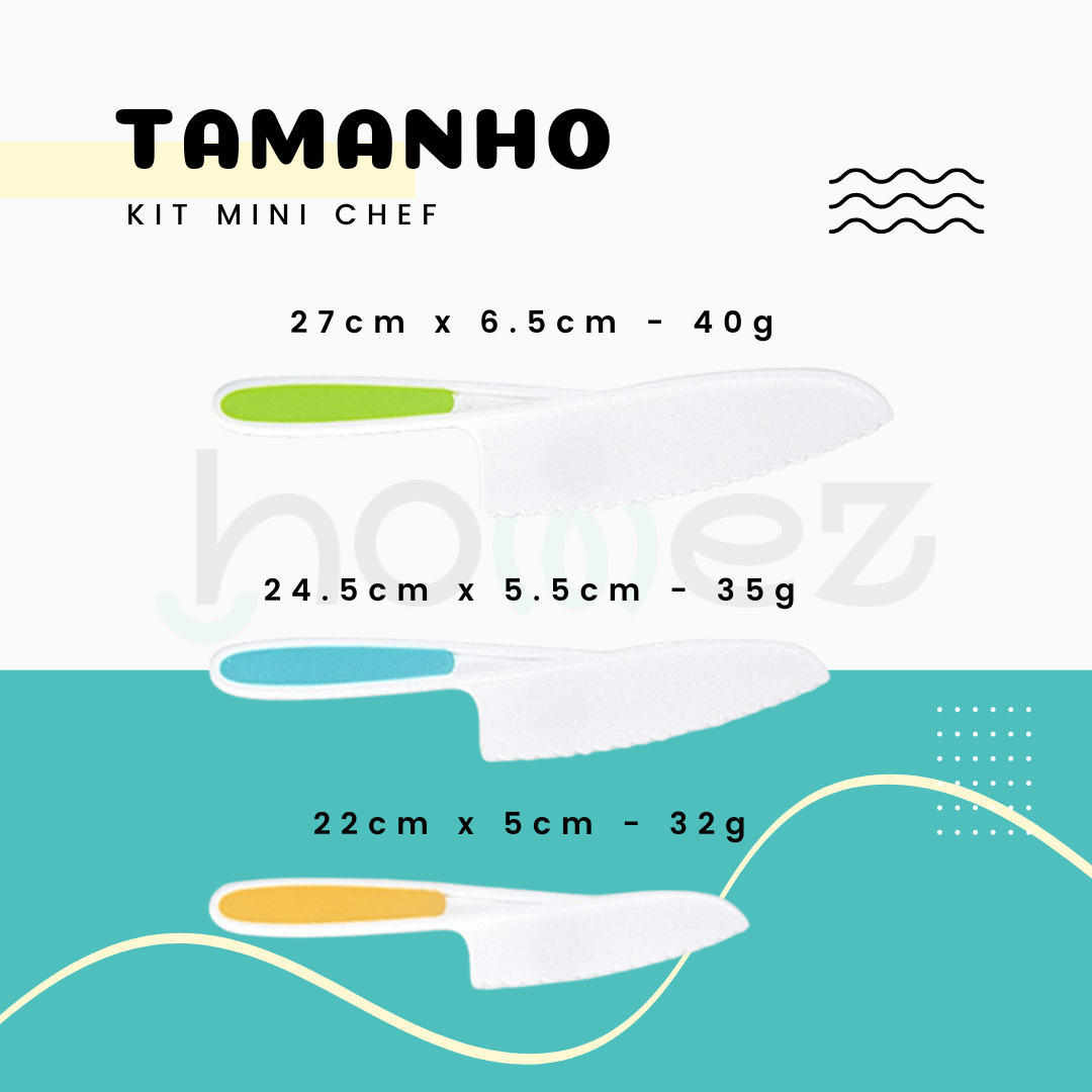 Kit Mini Chef - 17 Peças