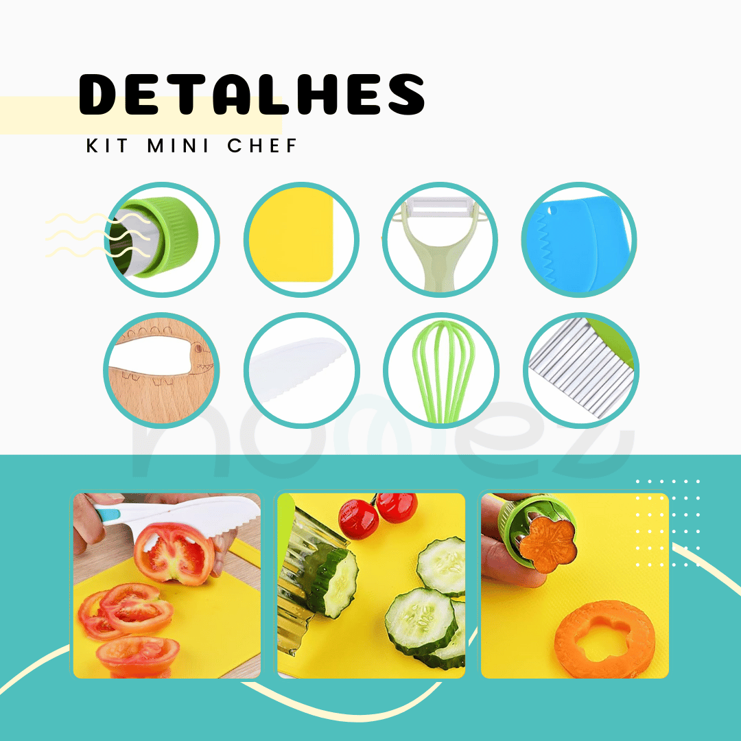 Kit Mini Chef - 17 Peças