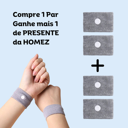 Pulseiras de Acupressão Anti-Náuseas