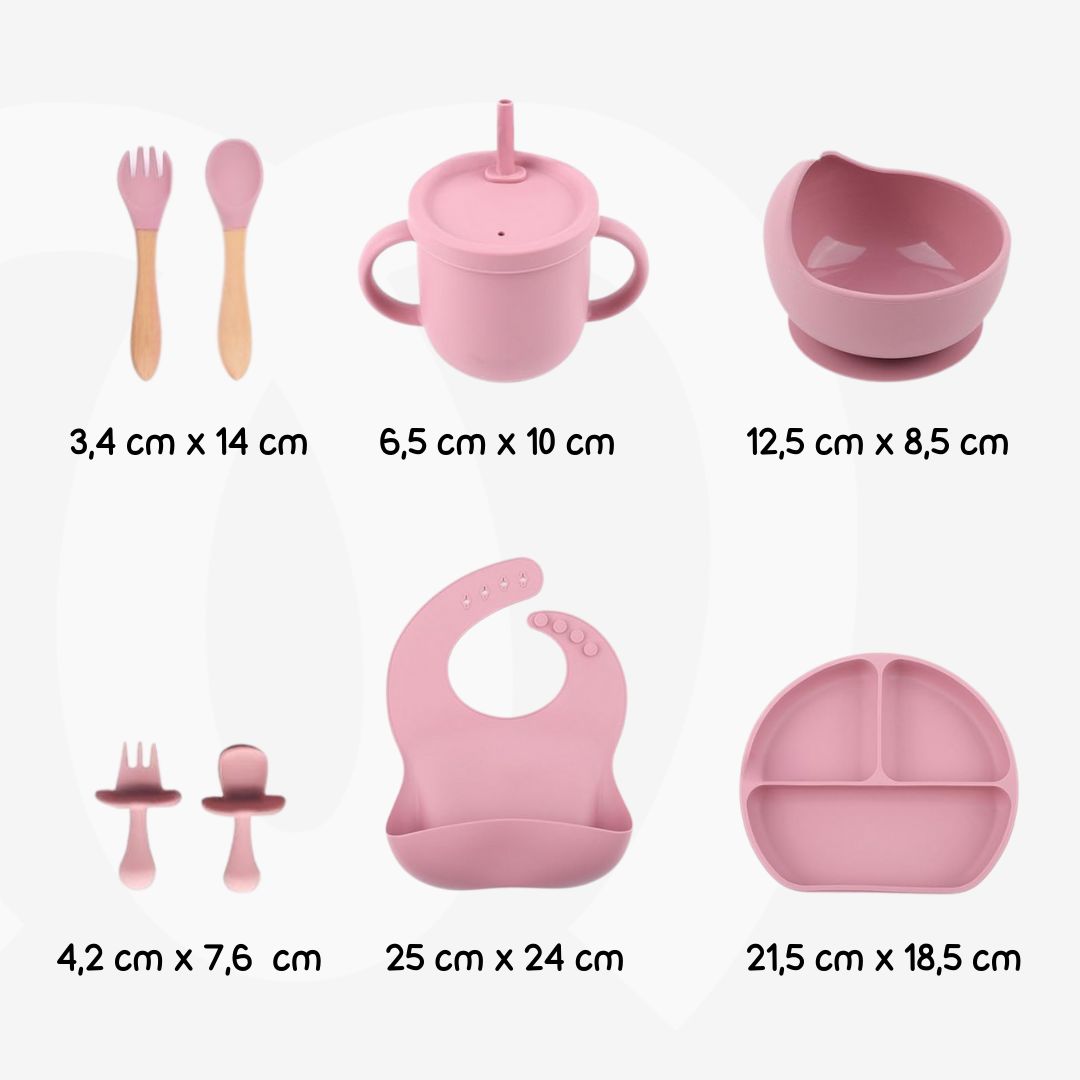 Kit Refeição - Silicone Premium