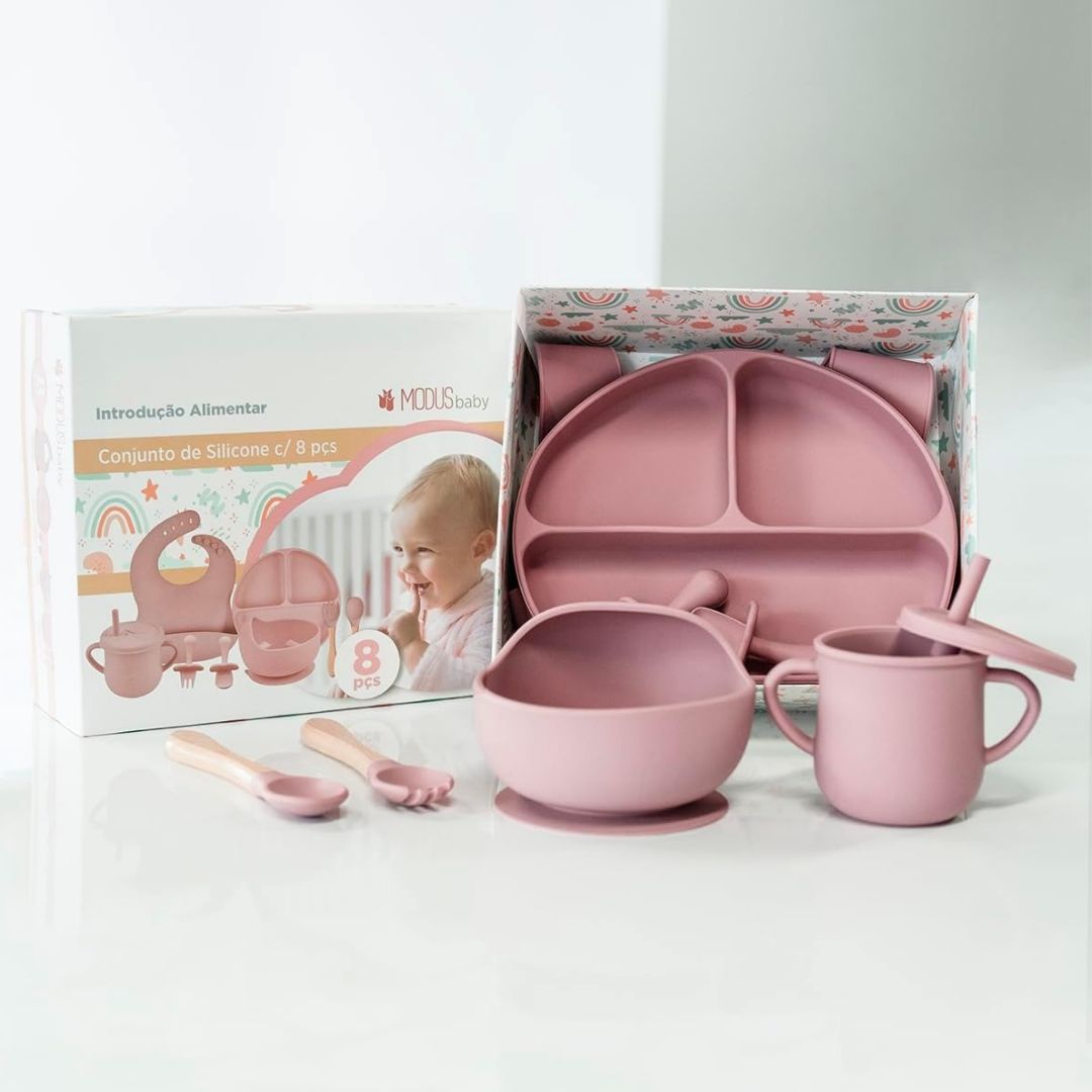 Kit Refeição - Silicone Premium