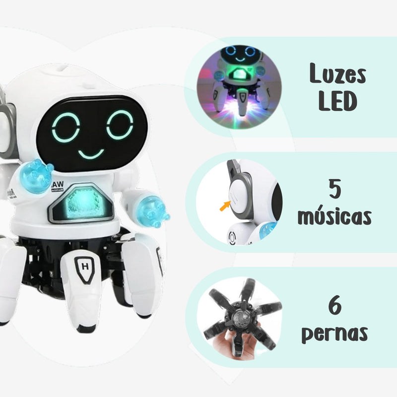 Baby Robô Brilha e Dança