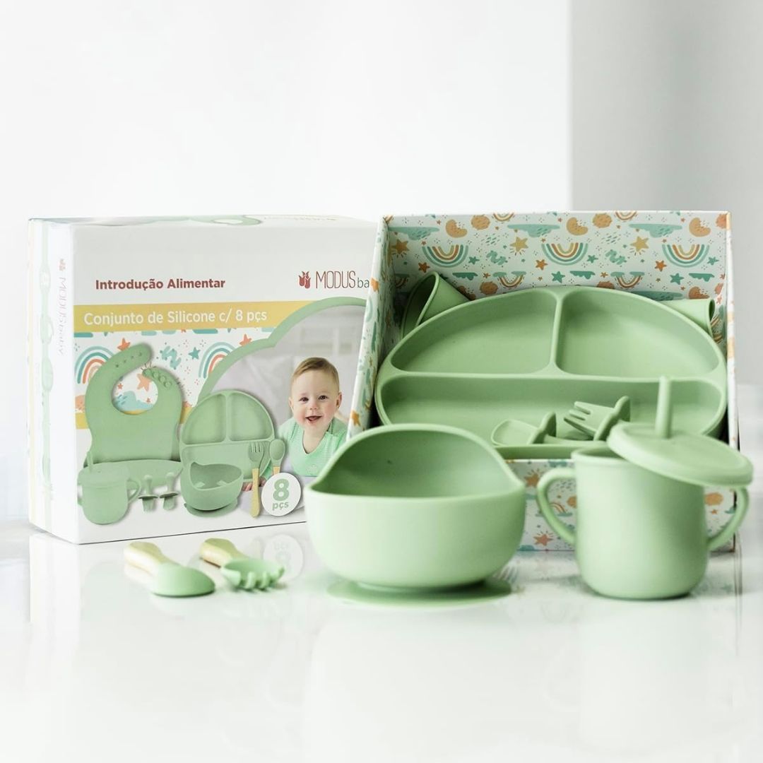 Kit Refeição - Silicone Premium