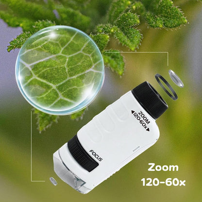 Mini Cientista - Microscópio Portátil