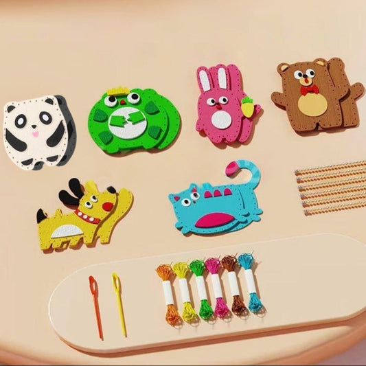 Kit de Costura Infantil – Crie Seus Próprios Bichinhos