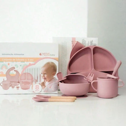 Kit Refeição - Silicone Premium