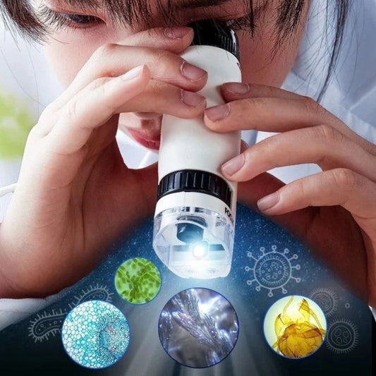 Mini Cientista - Microscópio Portátil