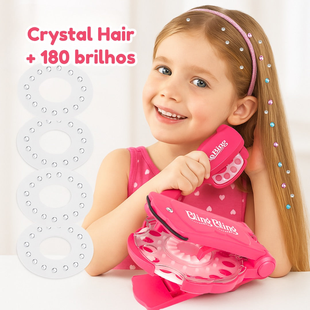 Crystal Hair - Aplicador de Brilhos