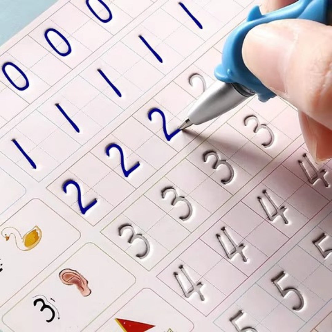 Kit 4 Cadernos Mágicos - Primeiros Traços